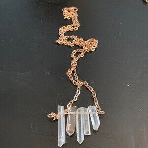 Quartz protection necklace